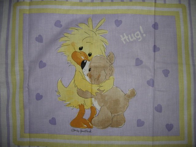 Image 0 of Suzy's Zoo Witzy Baby Bear Pillow Panel Licensed fabric  to sew