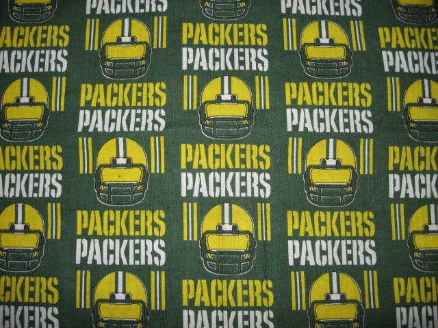 Image 0 of Green Bay Packers fabric by the yard