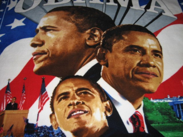 Image 1 of Obama President  Fleece blanket Antipill handmade Rare free shipping sale