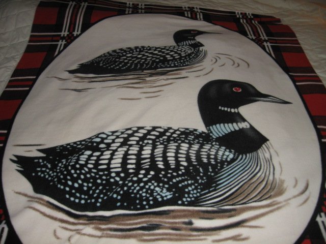 Image 0 of Loon lake fleece blanket 