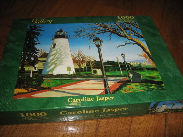 Lighthouse Concord Light Point Puzzle Caroline Jasper 20 by 26 