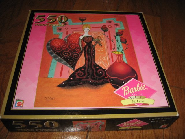 Image 0 of McElroy Barbie Puzzle Series 550 piece 18 by 24  