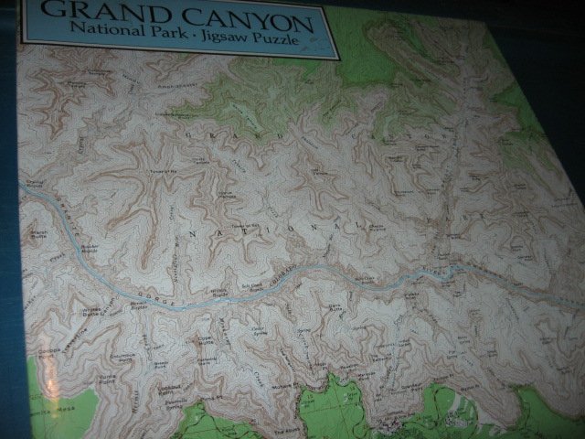 Image 0 of Grand Canyon  500 piece puzzle challenge 