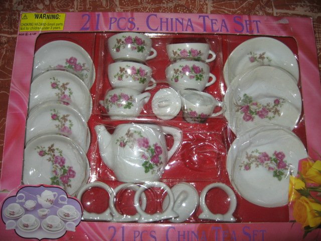 Image 0 of china tea play set 21 piece age 8 and up