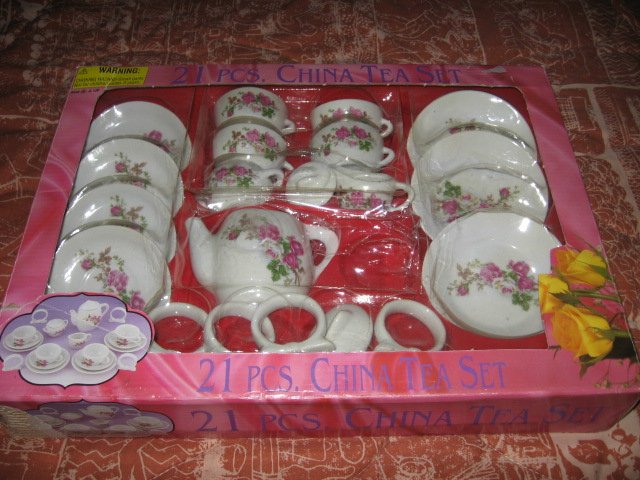 Image 2 of china tea play set 21 piece age 8 and up