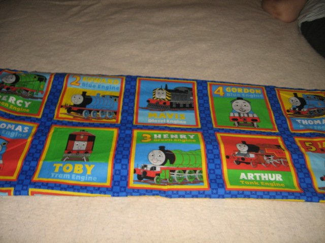 Image 2 of Thomas the Tank  friends fabric squares