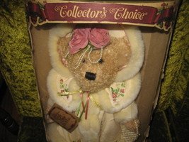 Louis DeMas collector stuffef TeddyBear plush new in box 18 inch