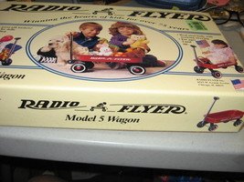 Radio Flyer model 5 wagon new in box red with logo 