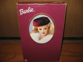 Image 0 of Music Box Barbie victorian ice skater doll stand base victorian waltz new in box