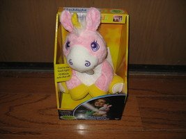 Image 1 of Unicorn doll Flashlight Friends Huggable night reading light age 4+ new in box