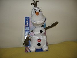 Olaf Frozen Disney Pull Apart talking snowman Plush 15 Toy Doll Gift Ages 3+ 