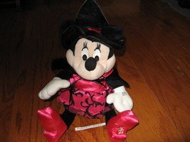 Disney Minnie Mouse Halloween Witch Animated Plush Doll Music Motion Brand New