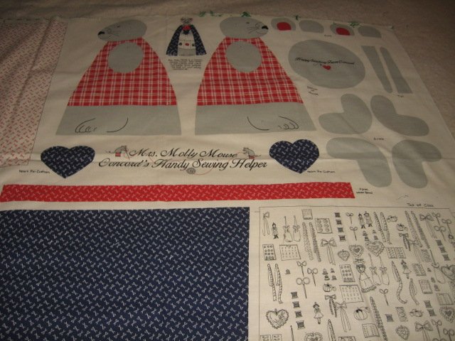 Image 2 of Molly Mouse sewing helper apron to sew