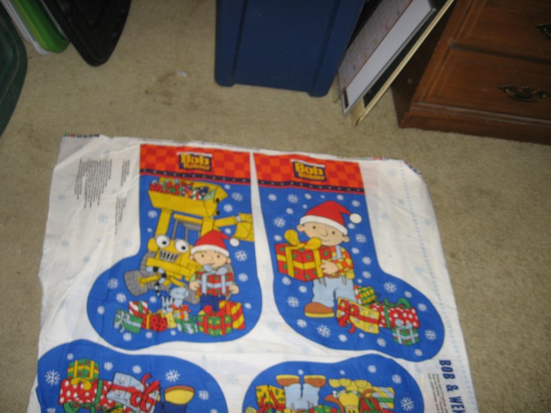 Image 0 of Bob Wendy Christmas stockings set of two you sew