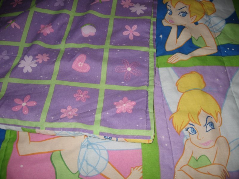 Image 4 of Disney Tinker Belle comforter padded large 60 inch by 84 inches