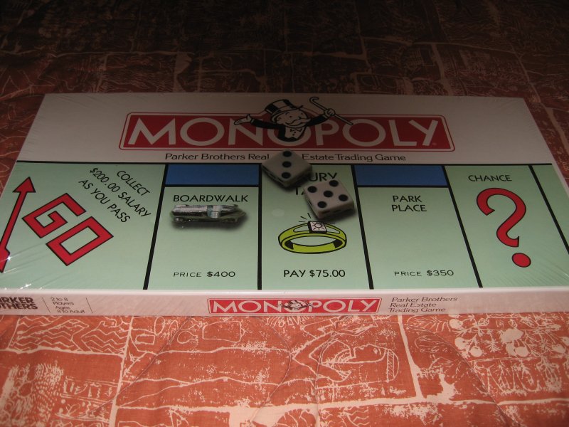 Image 1 of Monopoly Parker Bros Board Game new in box sealed