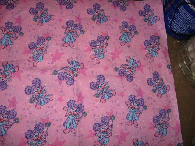 Image 0 of Sesame Street Abby Cadabby Princess Girl  Fabric by the yard last yard