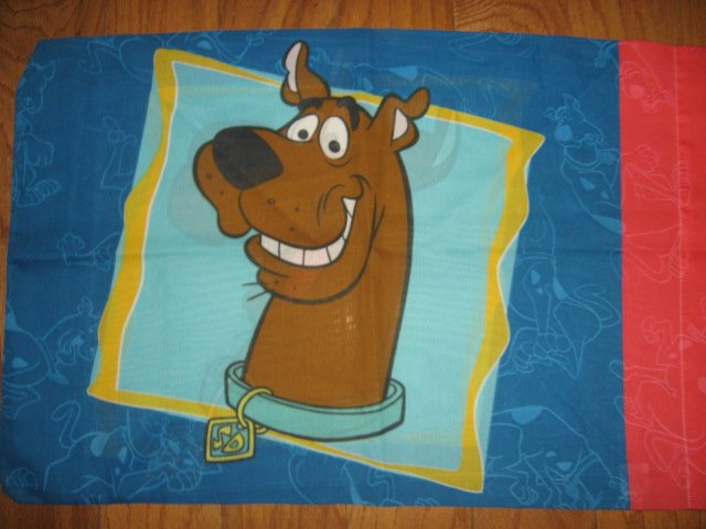 Scooby Doo cotton fabric pillow case