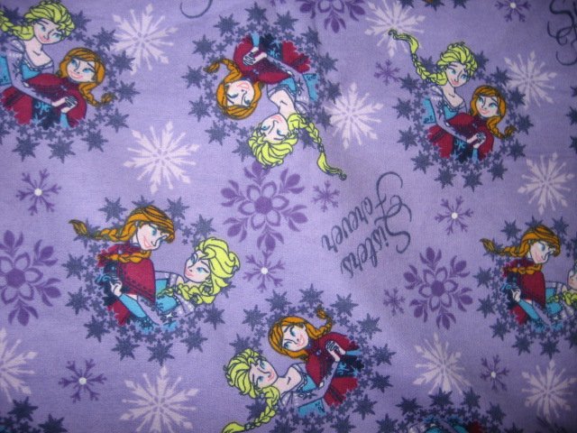 Frozen Sisters Forever  child lilac Flannel