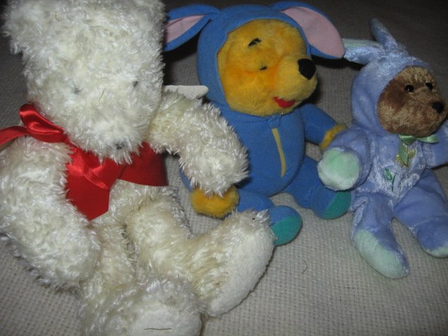 Image 2 of Pooh Disney Bear Friends Easter Bunny costumes set of three