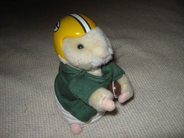 Image 0 of Green Bay Packers animated singing mouse rare 