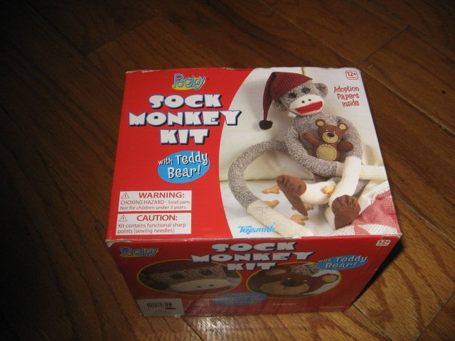 Image 0 of Sock Monkey Kit to make  