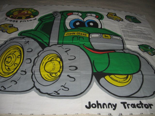 Pillow kids John Deere Johny Tractor you sew