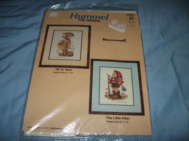 Image 0 of Hummel Little Hiker cross stitch craft kit new