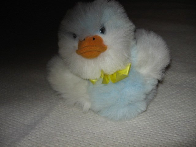 Duckling baby furry soft 8 inch  