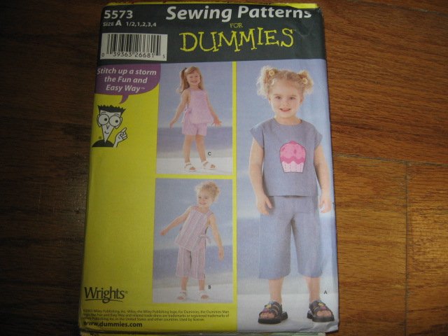 Image 0 of girl children sportswear pattern to sew 