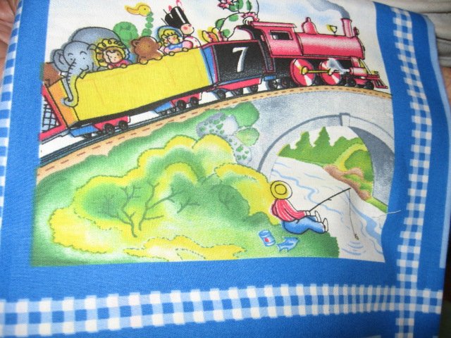 Little Engine That Could Fabric soft book to sew 