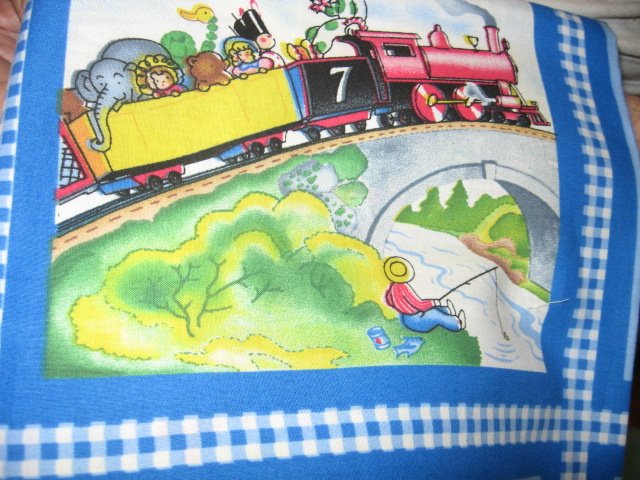 Image 0 of Little Engine That Could Fabric soft book to sew 