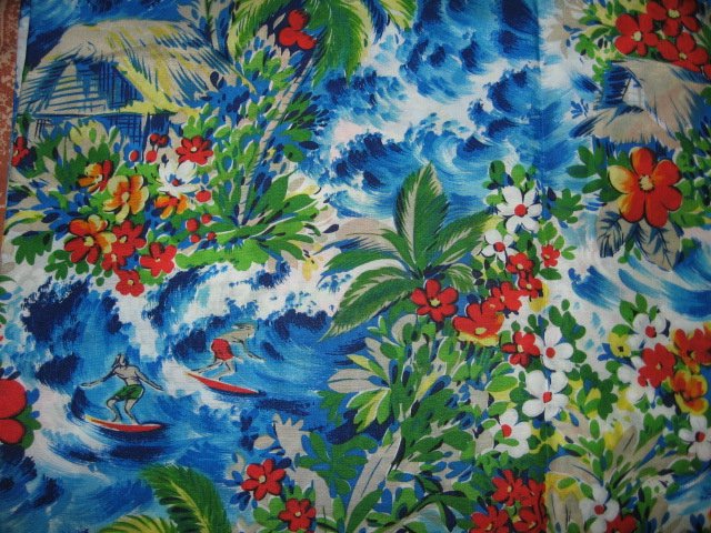 Image 1 of Surfboard fabric silky by Hoffman 