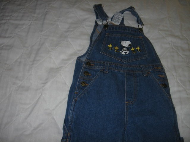 Image 1 of Peanuts International Snoopy friends blue jeans child size 