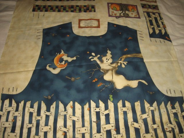 Image 0 of vest halloween ghost cotton fabric to sew