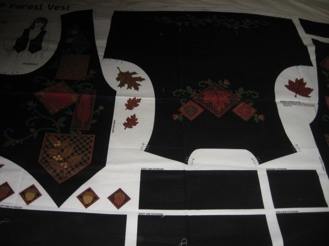 Image 0 of Black Forest Vest to sew