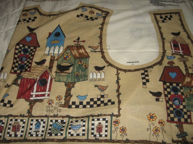 Image 1 of Birdhouse Bungalow Vest to sew