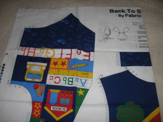 Back to School Teacher Vest  to sew