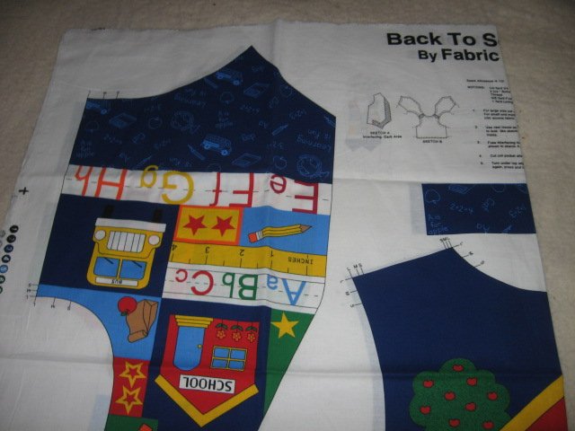 Image 0 of Back to School Teacher Vest  to sew