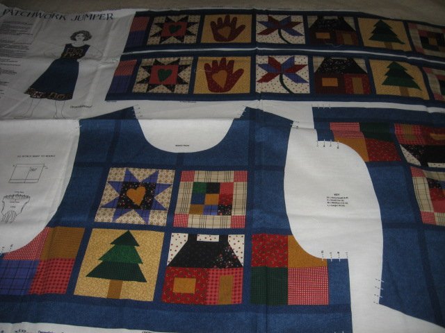 Patchwork Jumper to sew to sew