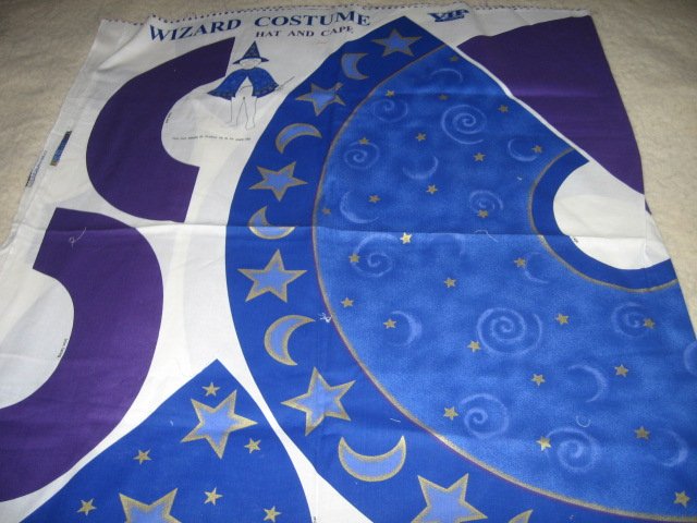 Image 1 of Wizard hat cape costume child halloween you make