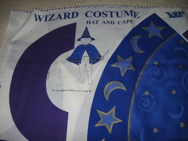 Wizard hat cape costume child halloween you make