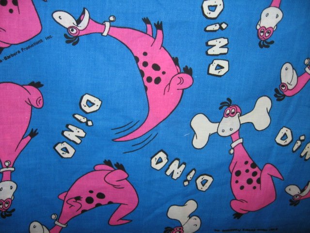 Image 0 of Dinosaur baby bone cotton fabric