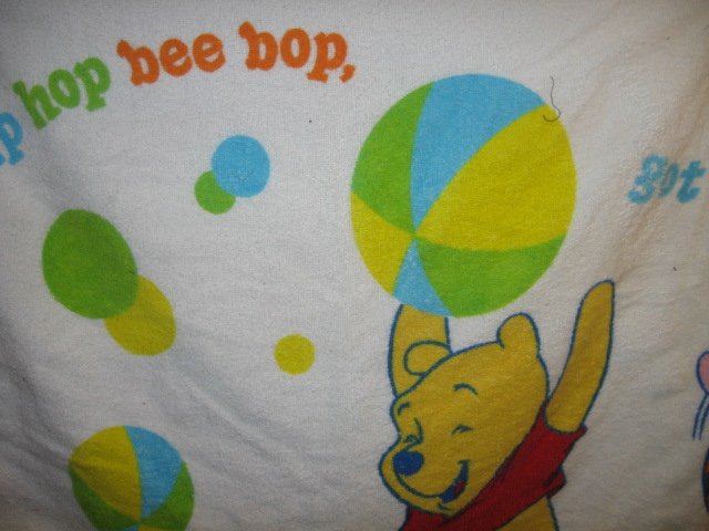 Image 0 of Winnie the Pooh Beach Towel Eeyore Tigger Cotton with Disney Tag