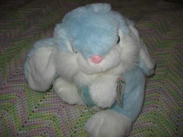 Image 0 of Easter Bunny Cottontale plush  12 inch high sits