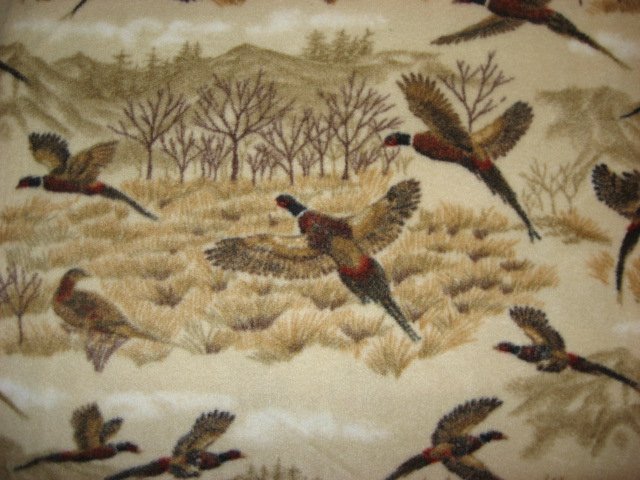 Image 0 of Phesants Fleece blanket