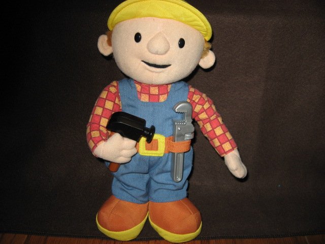 Bob the Builder  12 Talking Toy Doll Music Hammer Wrench Batteries inc