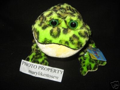 Image 0 of Webkinz Bull Frog Ganz Sealed Tag Unused Code nwt 