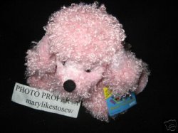 Thumbnail of Webkinz Pink Poodle Ganz Sealed Tag Unused Code nwt 