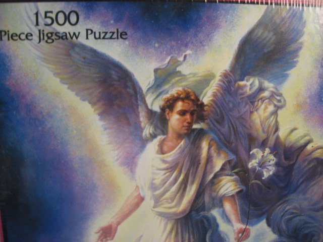 Image 1 of Christmas Angel 1500 pieces sealed Puzzle Tom Dubois 2001